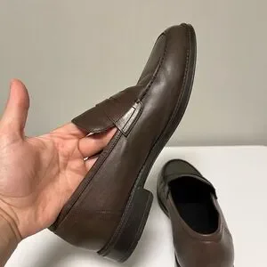 Brooks Brothers Penny Loafers Shoes Brown Leather Made In Italy Men US 10.5 Brooks Brothers | Shoes | Brooks Brothers Penny Loafers  main image 3